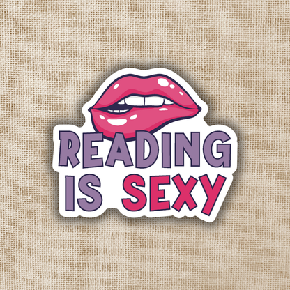 Wildly Enough - Reading is Sexy Sticker