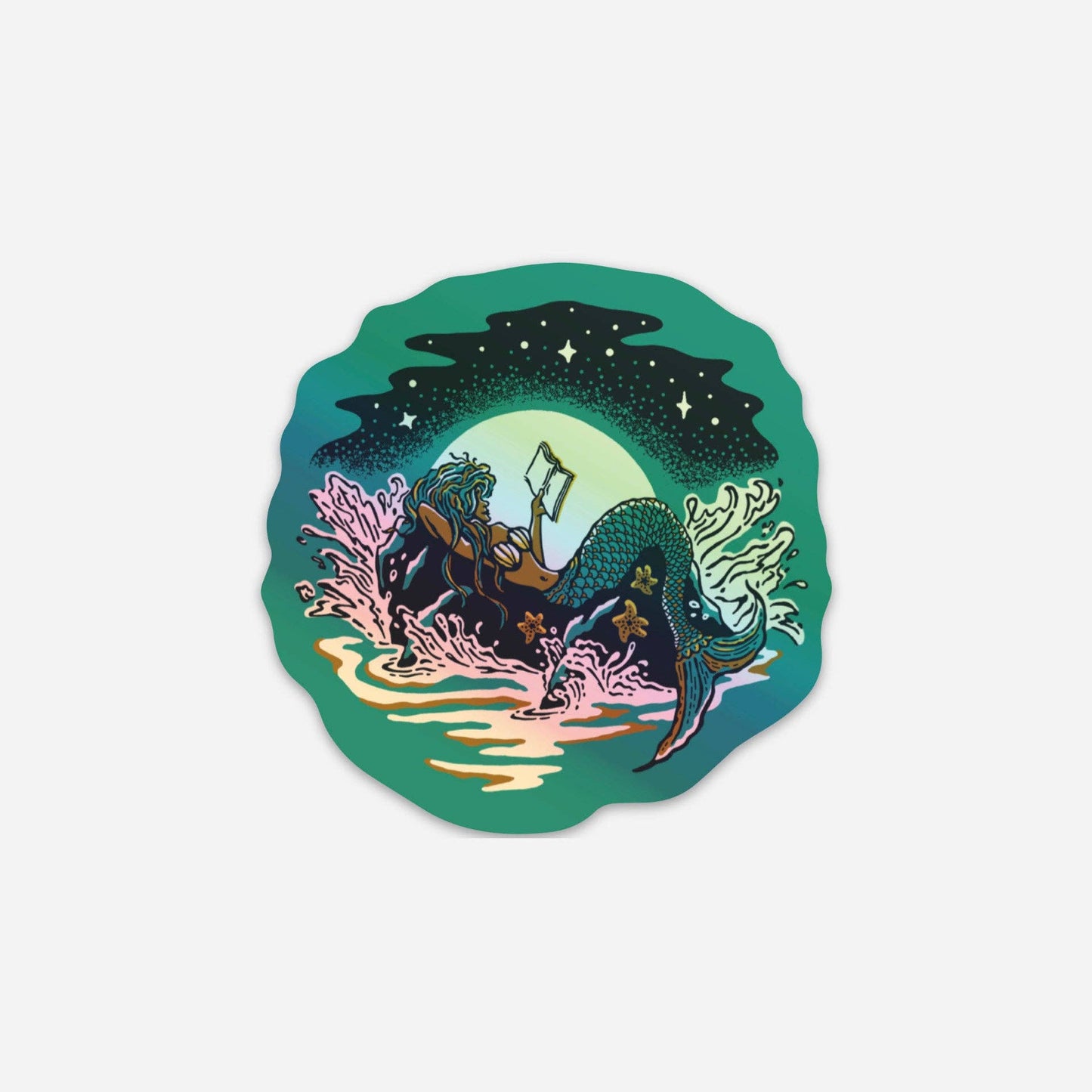 Fables & Tales Co. - Midnight Mermaid Reader Sticker