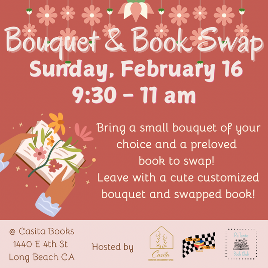 Bouquet and Book Swap