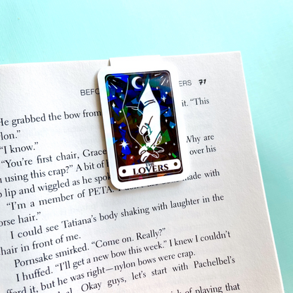 My Secret Copy - The Lovers Tarot Card Magnetic Bookmark