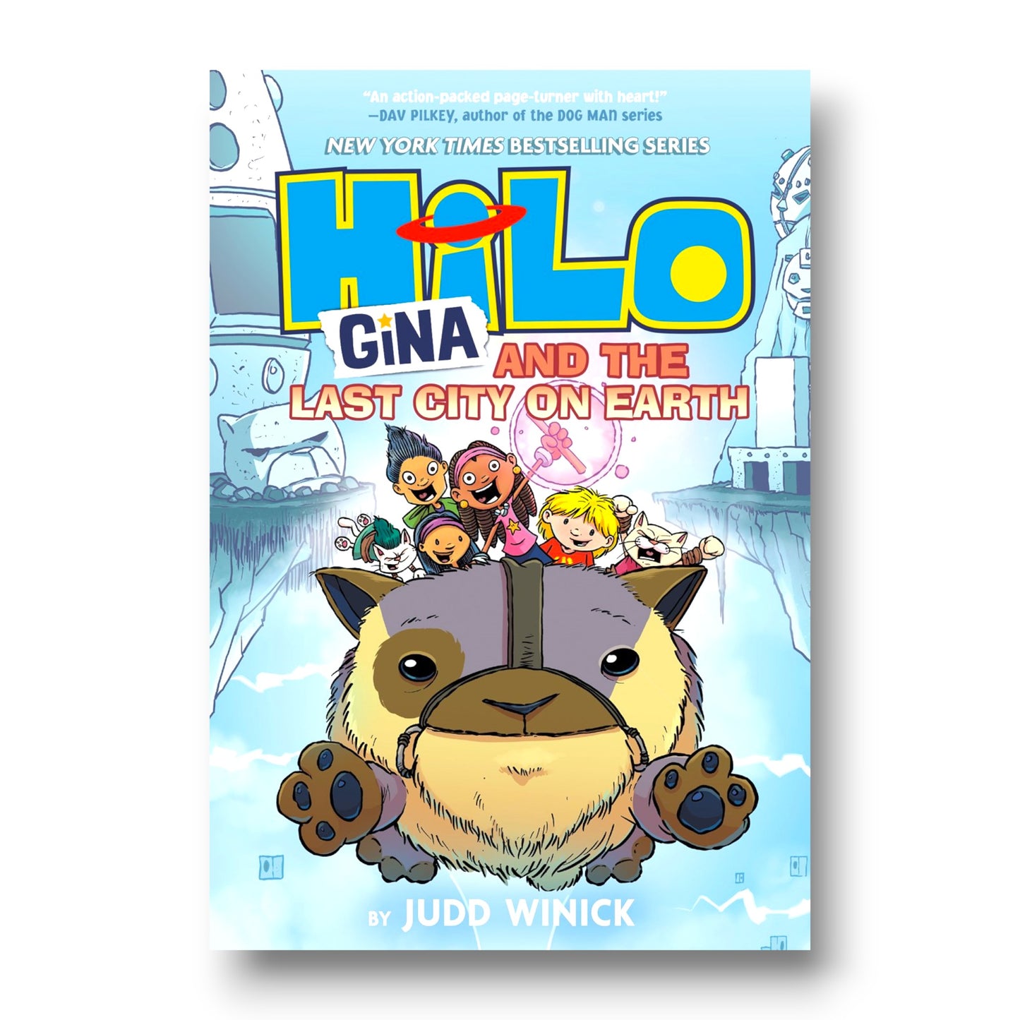 Hilo Book 9: Gina and the Last City on Earth : (A Graphic Novel)