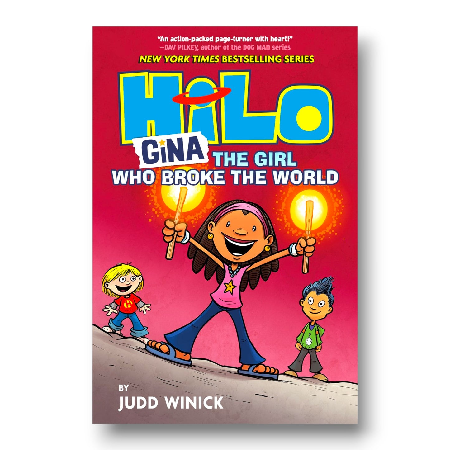 Hilo Book 7: Gina---The Girl Who Broke the World : (A Graphic Novel)