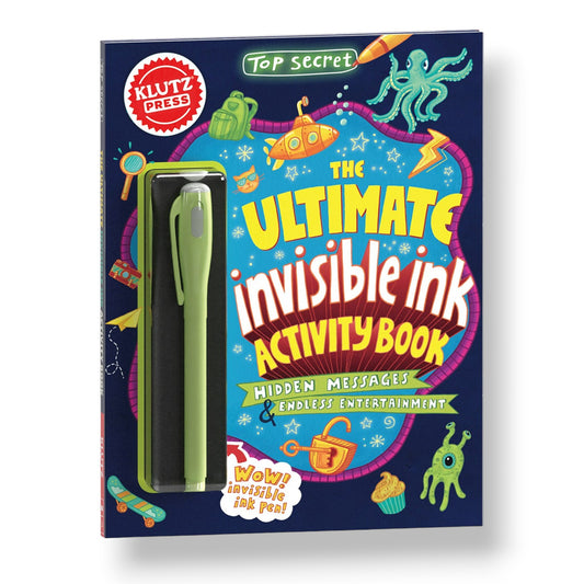 Top Secret: The Ultimate Invisible Ink Activity Book (Klutz Activity Book)