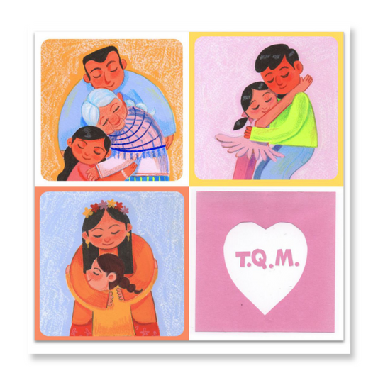 "Te Quiero Mucho" Family Card