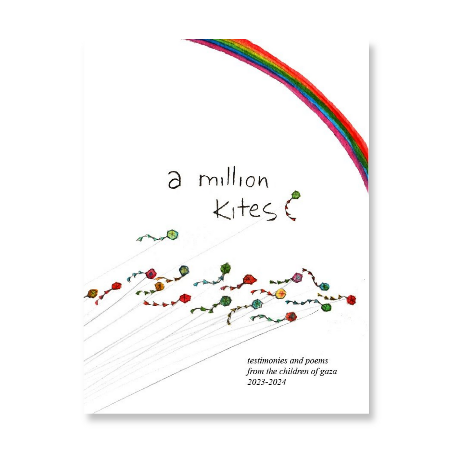 a million kites: testimonies and poems from the children on Gaza 2023-2024