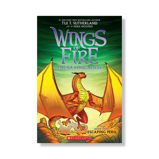 Escaping Peril: A Graphic Novel (Wings of Fire Graphic Novel #8)